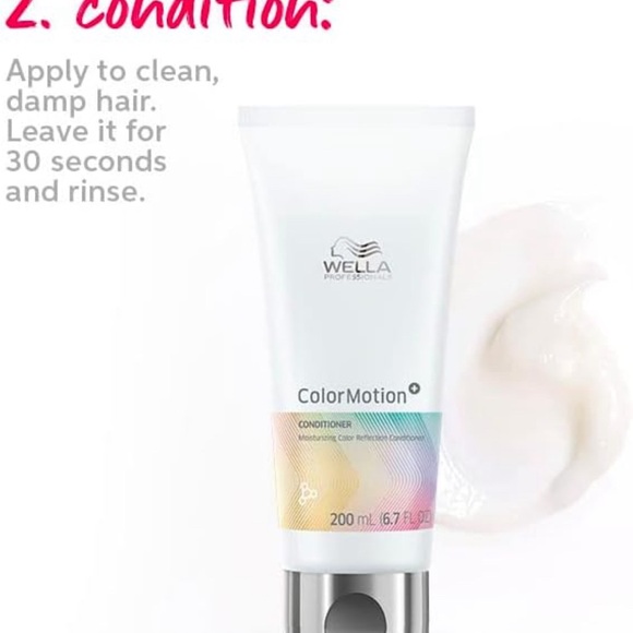 Wella Color Motion shampoo, conditioner & mask trio for color that last longer. - Picture 3 of 8